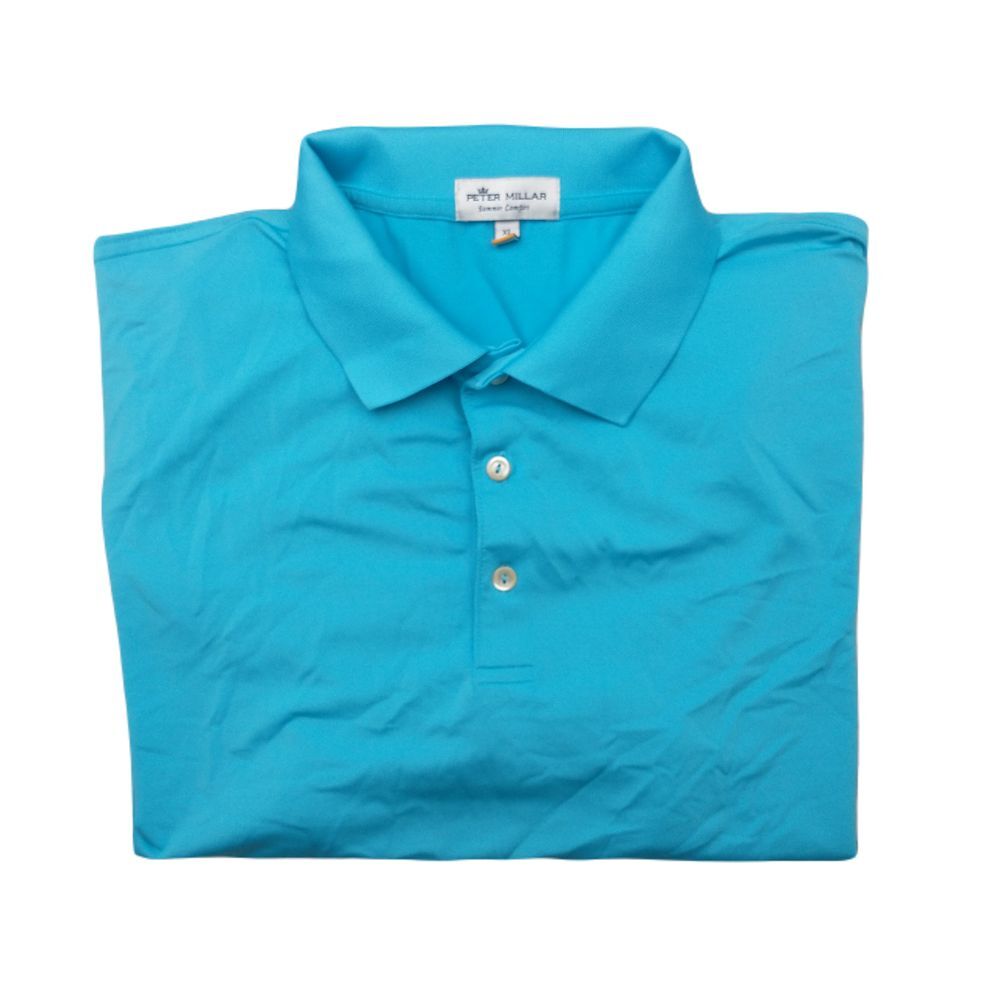 Peter Millar Polo Shirt Mens Extra Large Summer Comfort Golf Performance Stretch